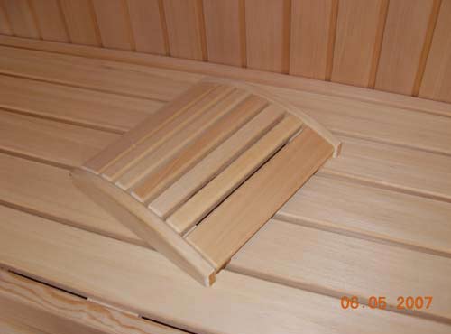 Sauna Innengestaltung - Saunaliegen